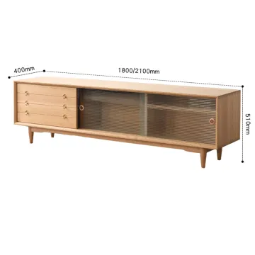Wooden TV Stand with Drawer for Modern Living Room Furniture