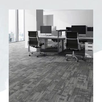 Eco-Friendly Factory Carpet Tiles with Nylon and Fiberglass for Acoustic Office Flooring
