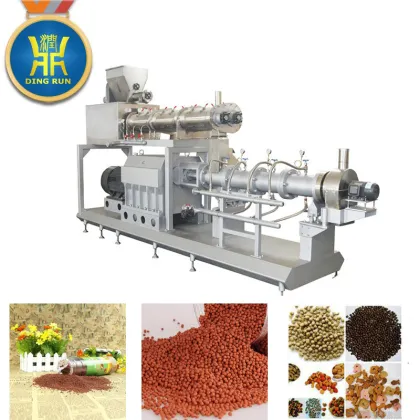 fish feed extruder line