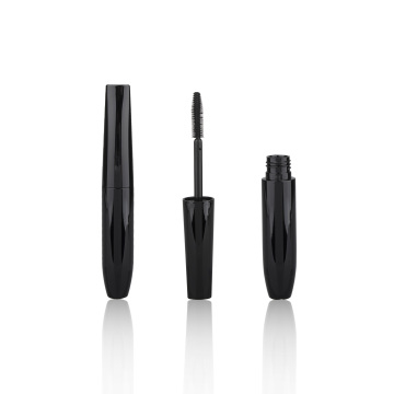 Black Vegan Mascara and Eyebrow Gel Packaging Tubes