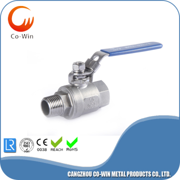 Stainless Steel 2Pce Full Bore Female/Male 1000PSI