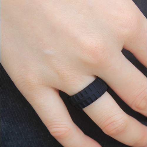 Silicone Anneaux Trew Design Conception de caoutchouc Bands de mariage