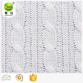 Polyester viscose sweater knit fabric for sweaters