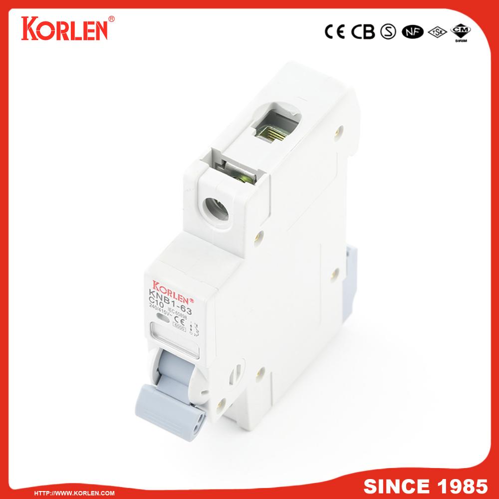 Miniature Circuit Breaker 4.5KA 63A with SIRIM