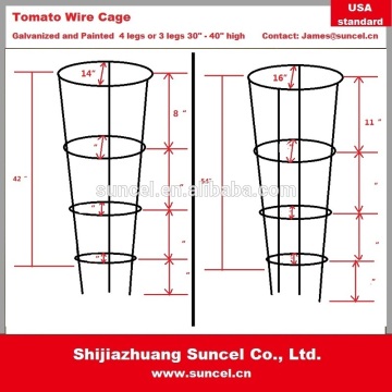 Suncel Tomato Cage Galvanized after welding