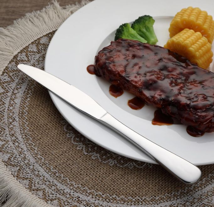 High-Quality Alloy Dining Knife for Home and Restaurant