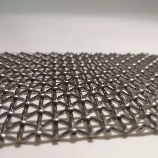 Crimped Wire Mesh for Mining Sieve and Decoration