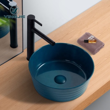 High Quality Countertop Bathroom Melamine Hotel Wash Basin for Marble Bathroom Sink