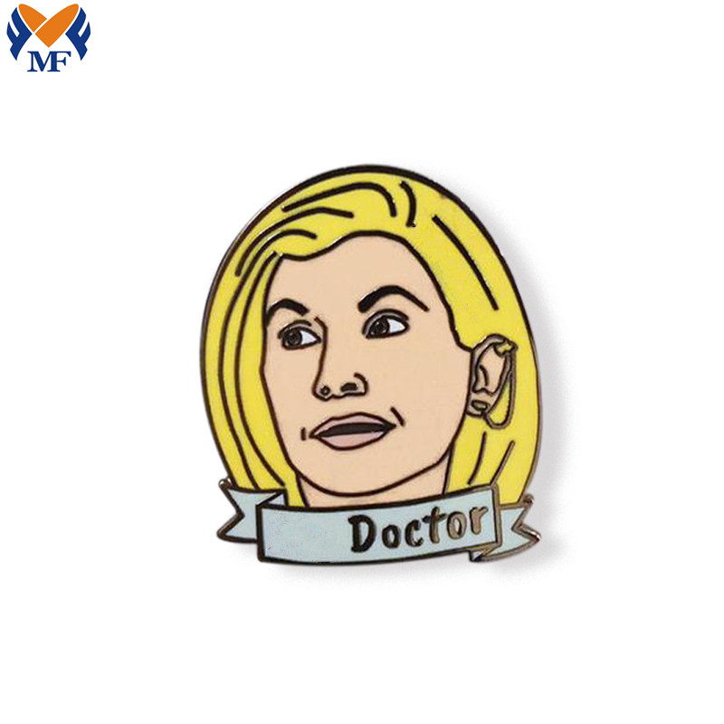 Doctor Pin Badge