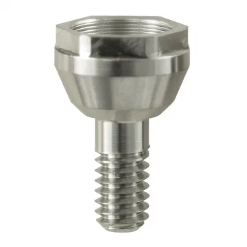 high precise screw dental implant abutment made of stainless steel and titanium