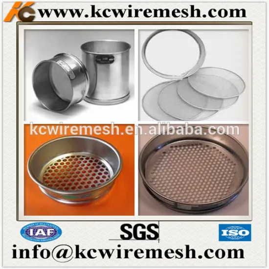 stainless steel laboratory soil testing sieve manufacturer.