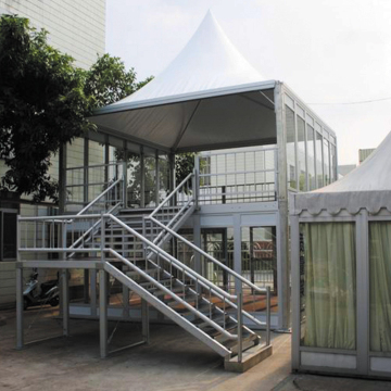 High-Quality Double Decker Tent for Luxurious Exhibition and Conference Events