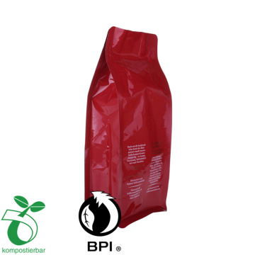 All size compostable coffee packaging bag with valve