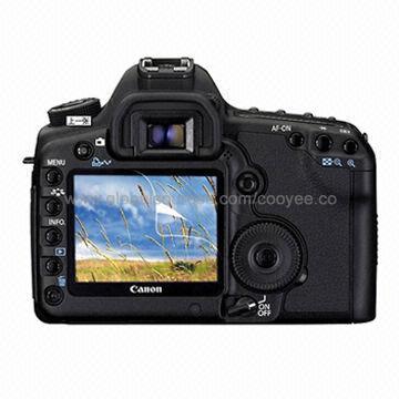 Self-repair Screen Protectors for Canon 5D Mark II 5D2, Invisible, Offset/Silkscreen Printed Logo