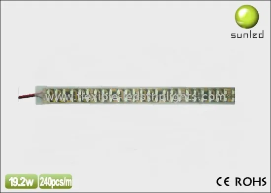 Dc 12v / 24v Flexible Led Strip Lights Double Row  Silicon Tube Waterproof