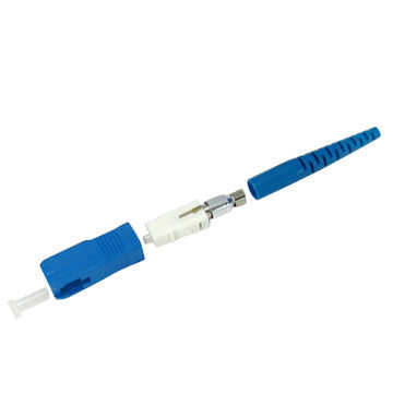 Sc/sm Upc Fiber-optic Connector In Pre-domed Ceramic Ferrule Design For ...