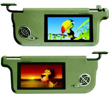 7" Sunvisor TV
