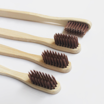 Bamboo Toothbrush for Safe Handling of Adults and Children