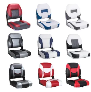 High Back Customized Heavy Duty Folding Marine Boat Seat for Yacht and Speed Boats