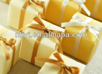 Square gift boxes cupcake box