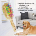 Brosse de chien de bambou pour démêler