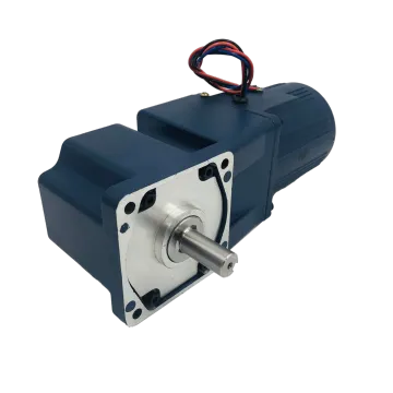 90 Degree Right Angle Gearbox Single-Phase AC Motor with Speed Controller
