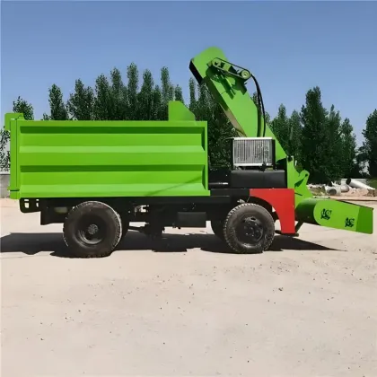 Efficient Three-Wheeled Manure Truck for Agricultural Manure Cleaning and Scraping Equipment