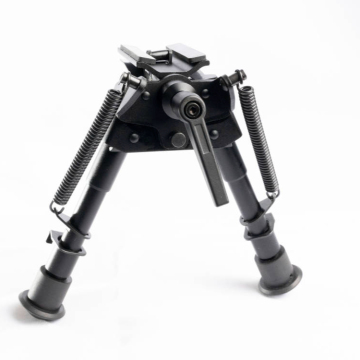 6-9 Inches Adjustable Metal Bipods with Adapter - Shooting Accessories