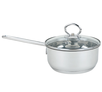 Milk pot for boiling mushroom soup