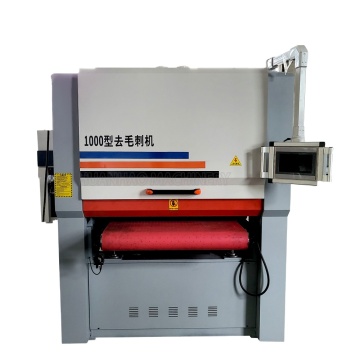 Easy Operate Metal Sheet Brush Finishing and Deburring Machine