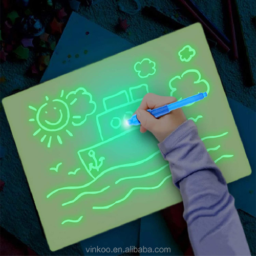 Tablero de dibujo fluorescente de Suron A4 Tamaño de dibujo para niños