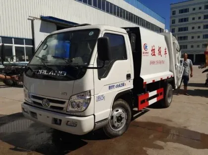 FOTON 3 ton Compression type garbage truck