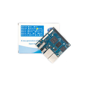 Banana Pi BPI-M2S with Amlogic S922x Chip: 2 Gigabit Ports, HDMI Output, Supports Android and Linux