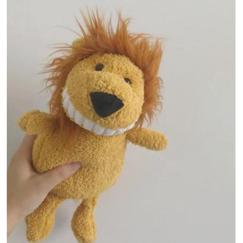 Petit jouet de lion en peluche