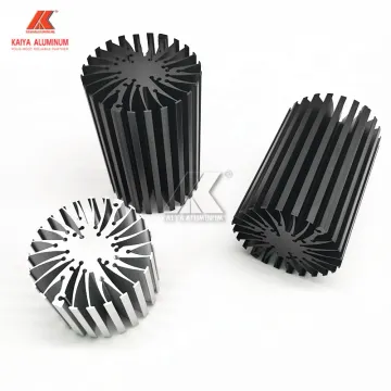 Custom Aluminum Heat Sink Manufacturer: Round Extruded Aluminum Alloy Heat Sink