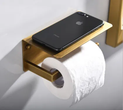 HONGDEC Modern Bathroom Hardware Set: Towel Rack & Accessories