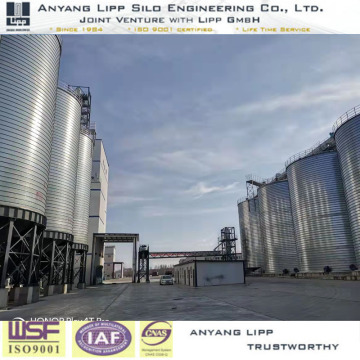 Silos für moderne Getreidespeicher in Xinjiang