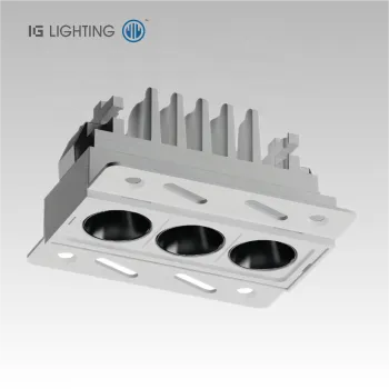 Modern Home LED Grille Lights: Commercial Small Linear Spotlight Trimless Recessed Linear Grille Light