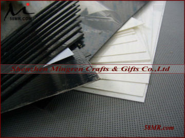 0.2MM-2.0MM Black and White Self-adhesive PVC for Photo Album Pages Sheets