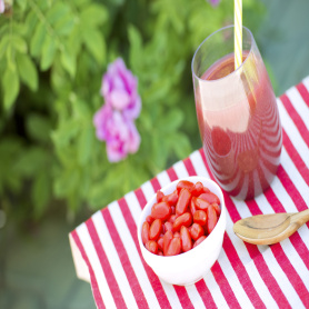 Zertifizierter erstklassiger Bio-Wolfsbeeren-Natursaft