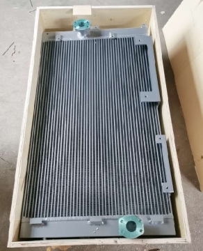 Industrial hydraulic oil cooler for excavators