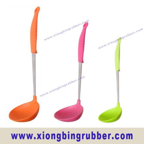 Multi-functional,durable silicone ladle