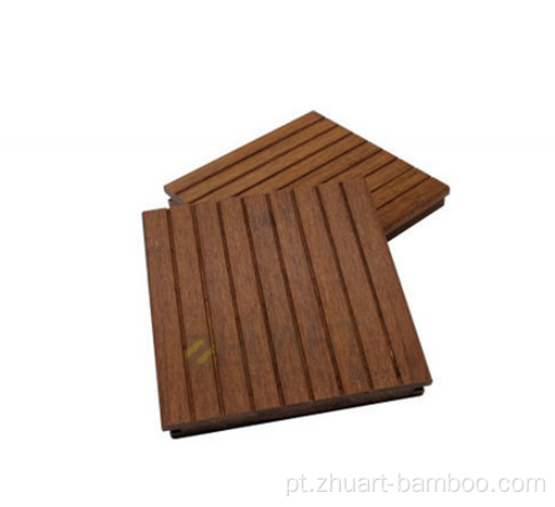 Decks de bambu de decks ao ar livre