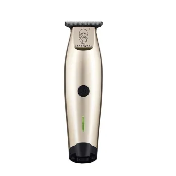 Factory Supply Cordless Portable Professional Wireless T-Blade Hair Trimmer and Barber Clipper