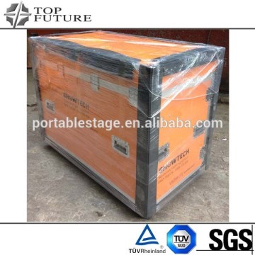 Economic cheapest locking aluminum lighting demo suitcase