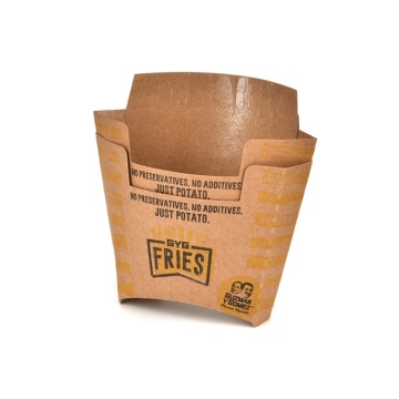 Vysoce kvalitní papírový kelímek na chipsy pro rychlé občerstvení