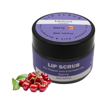 Scrub per labbra alla fragola idratante all'ingrosso a marchio all'ingrosso per i fumatori
