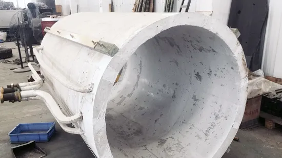 Medium frequency induction heating coil