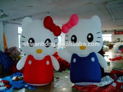Newest style inflatable haibao cartoon characters on sale