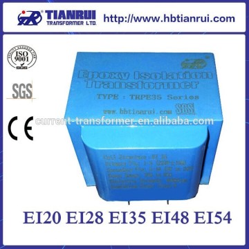 TRPE series 220v 230V 110v encapsulated pcb transformer ei 35 transformer potential transformer